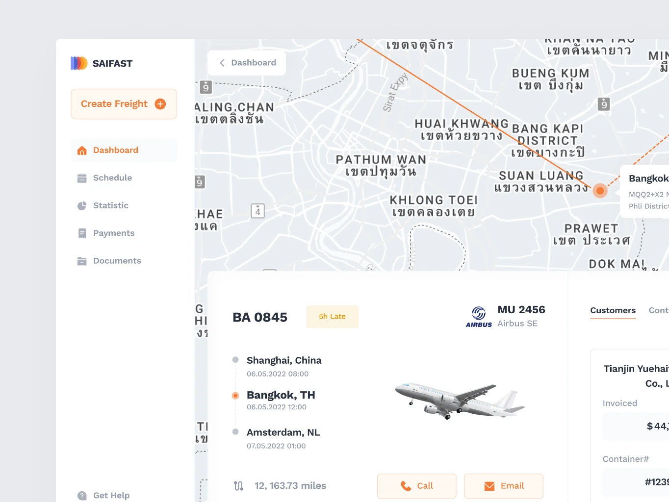 Saifast &ndash; logistics web app - Website Development - Photo 3
