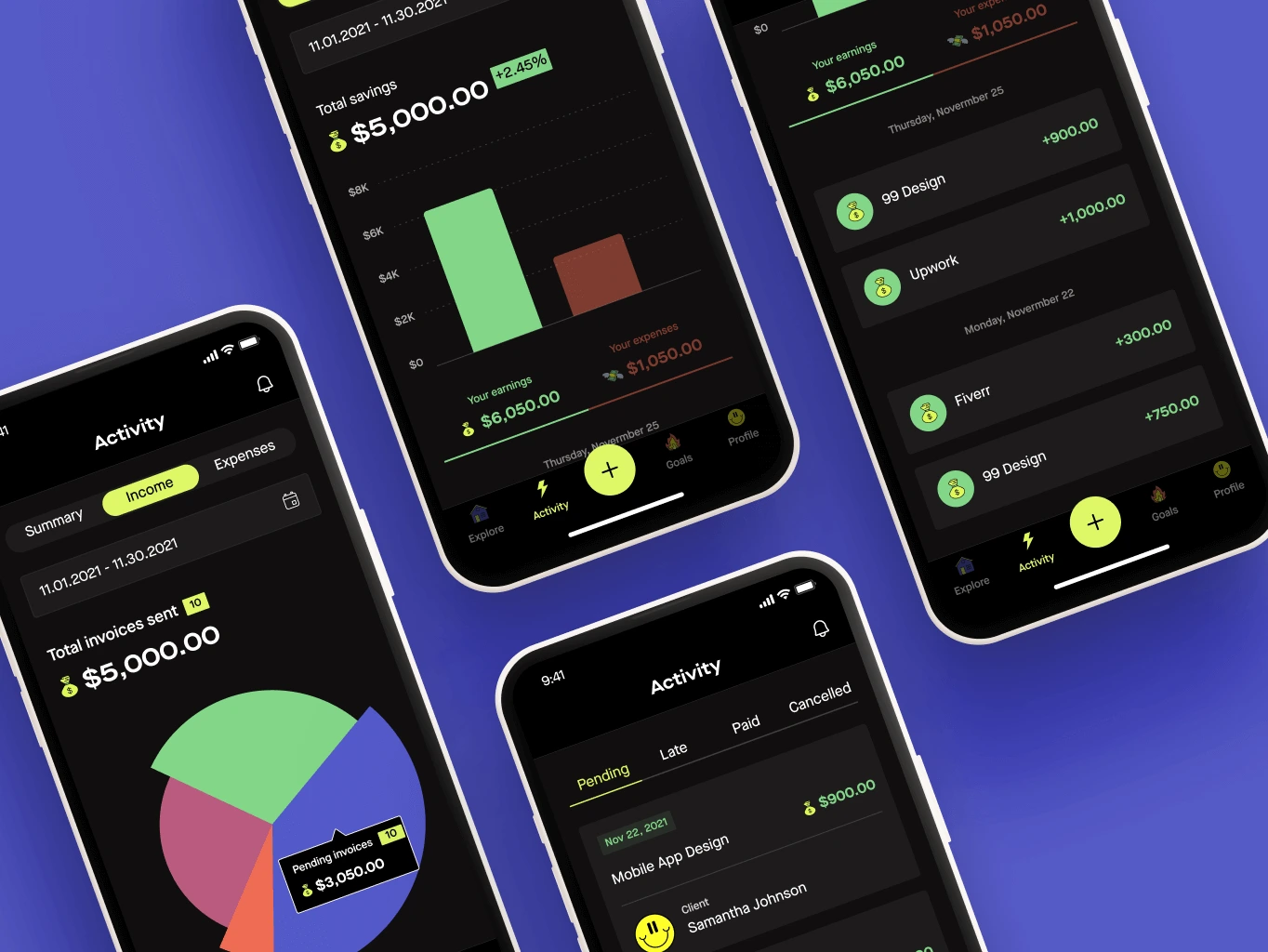 BOOST &ndash; income tracker mobile app for freelancers - Website Development - Photo 4