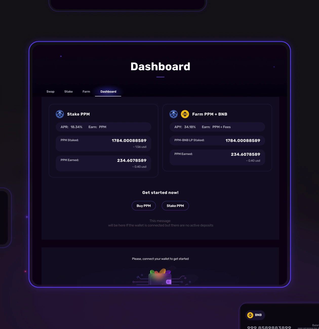 Punk Panda &ndash; swap, stake, and farming platform - Website Development - Photo 13