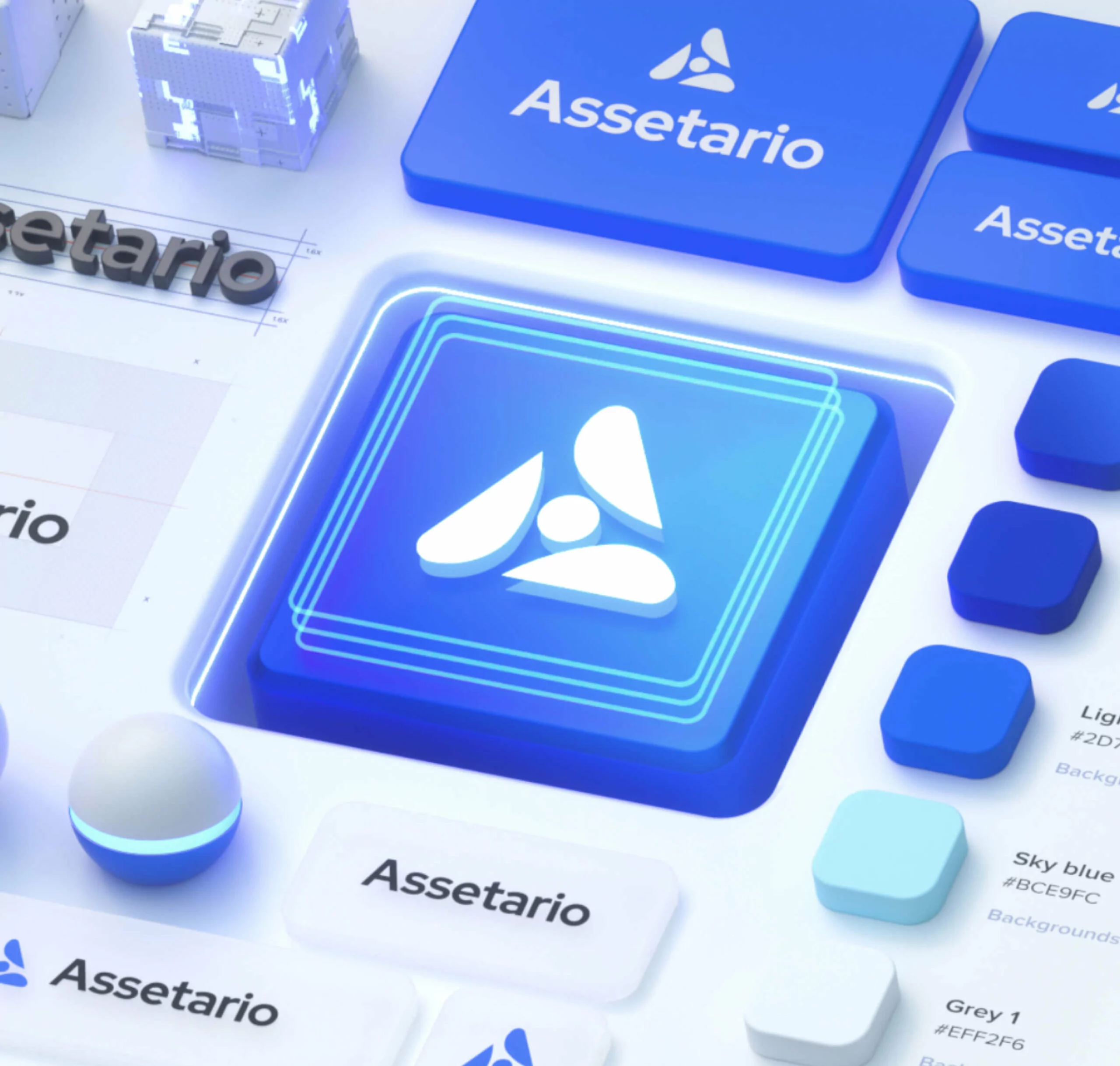 Assetario &ndash; branding for the SaaS platform - image cover