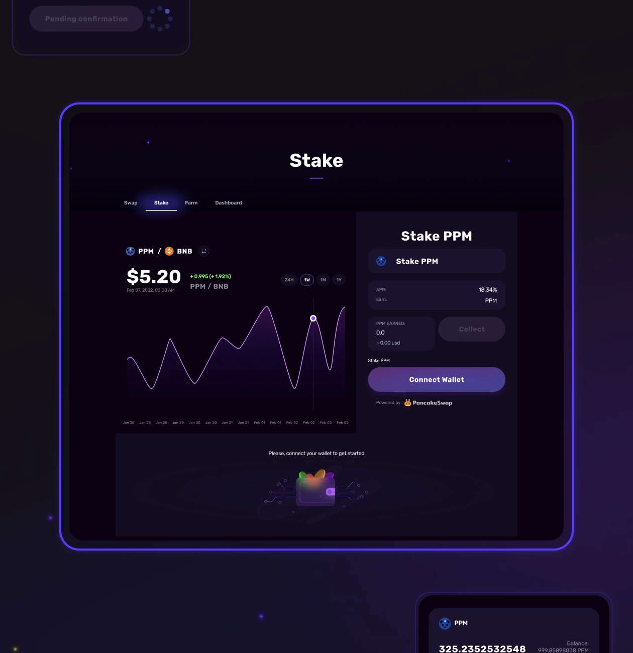 Punk Panda &ndash; swap, stake, and farming platform - Website Development - Photo 16