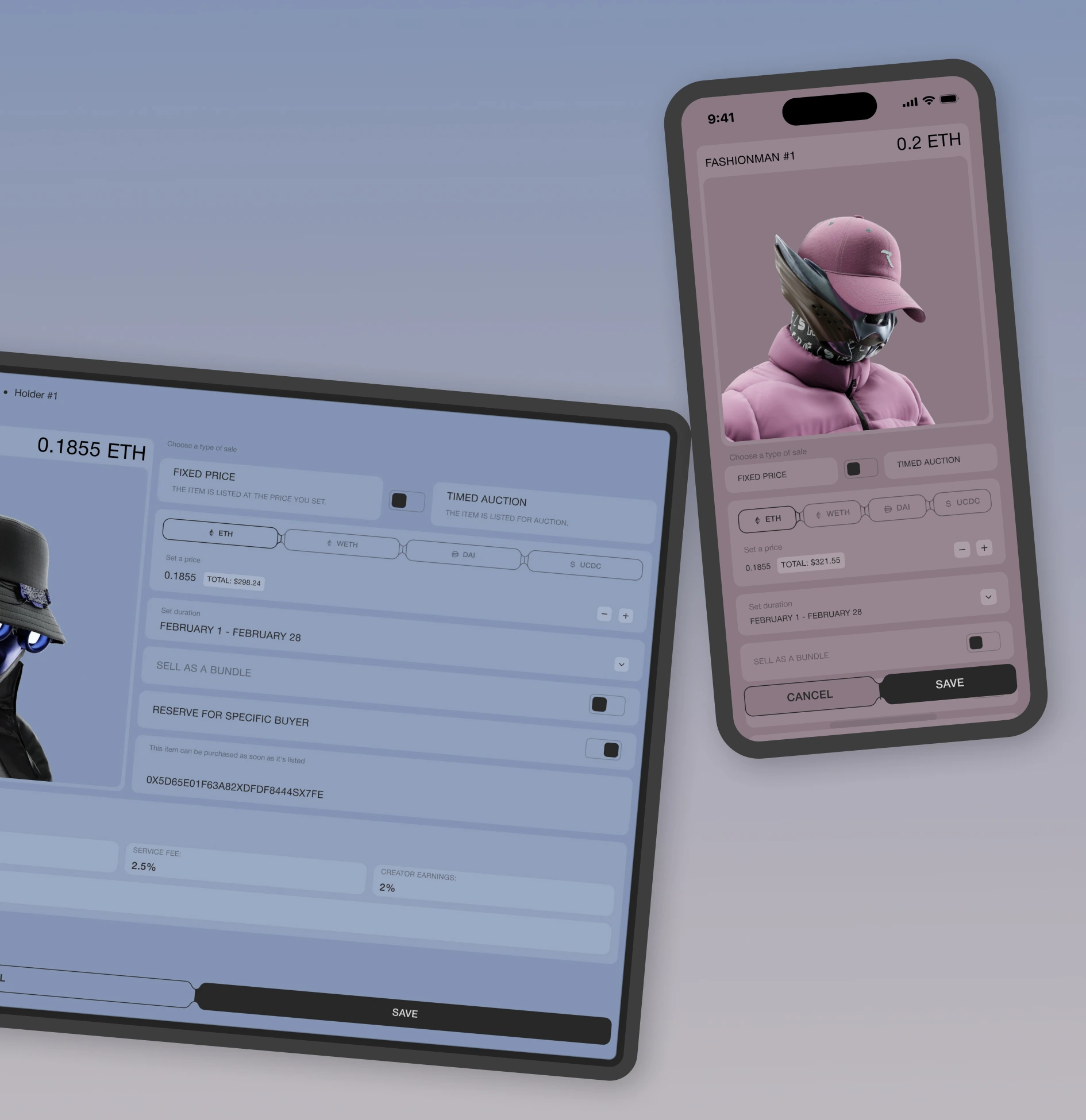 JoCreate &ndash; application for creating NFT collections - Website Development - Photo 20