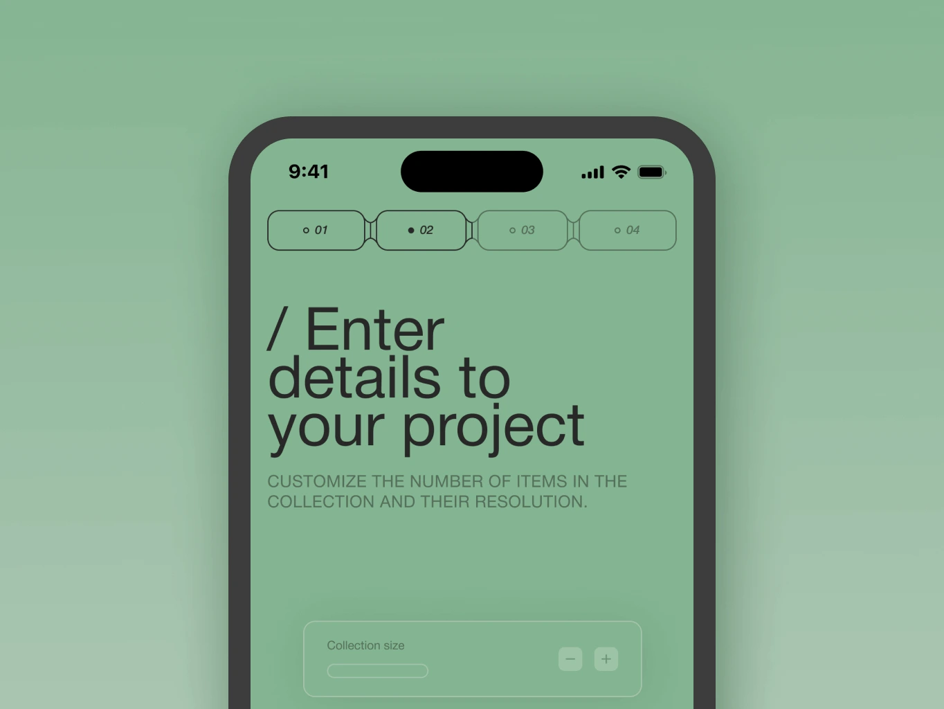 JoCreate &ndash; application for creating NFT collections - Website Development - Photo 12