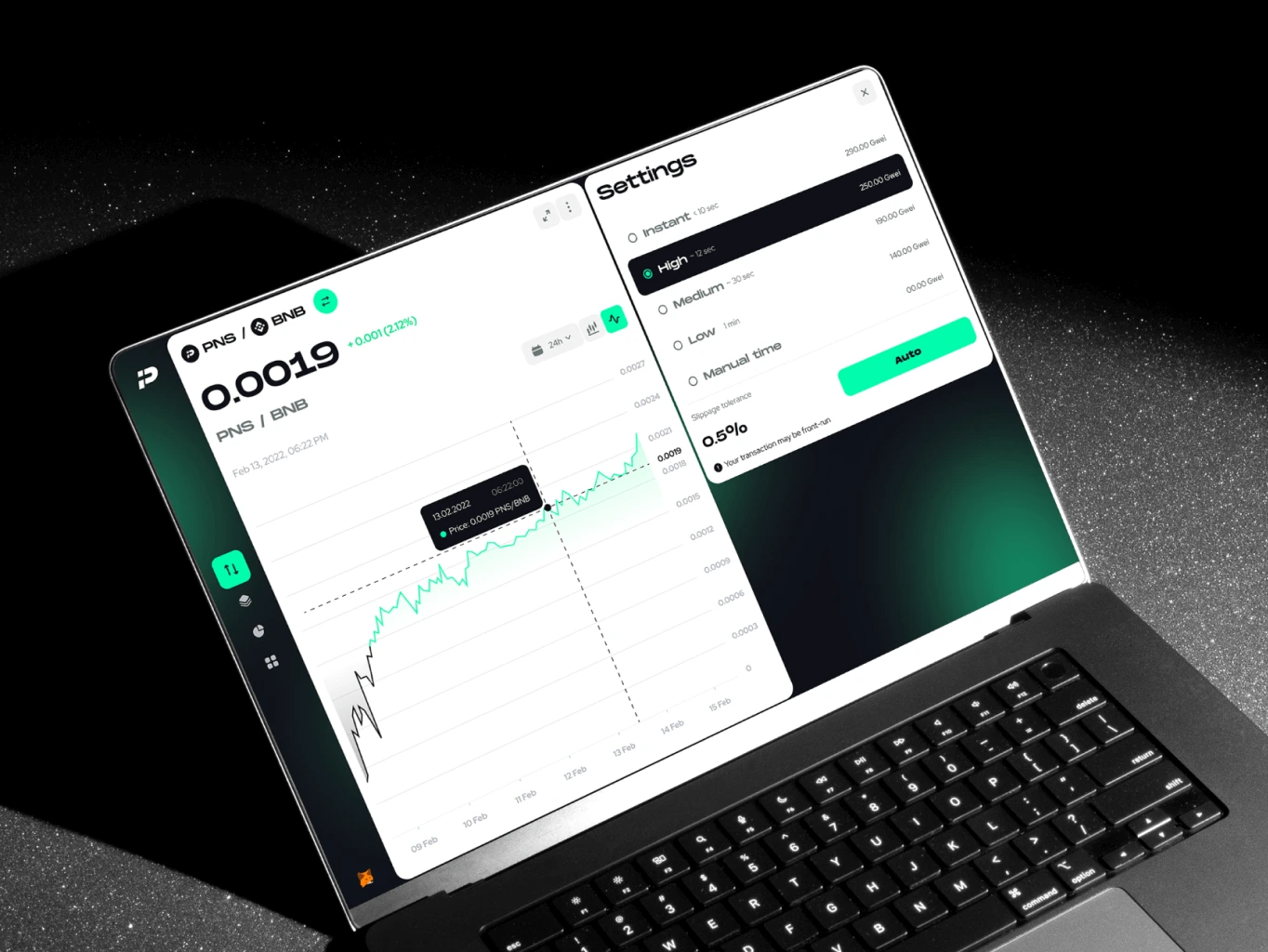 PNSwap &ndash; token exchange platform - Website Development - Photo 10