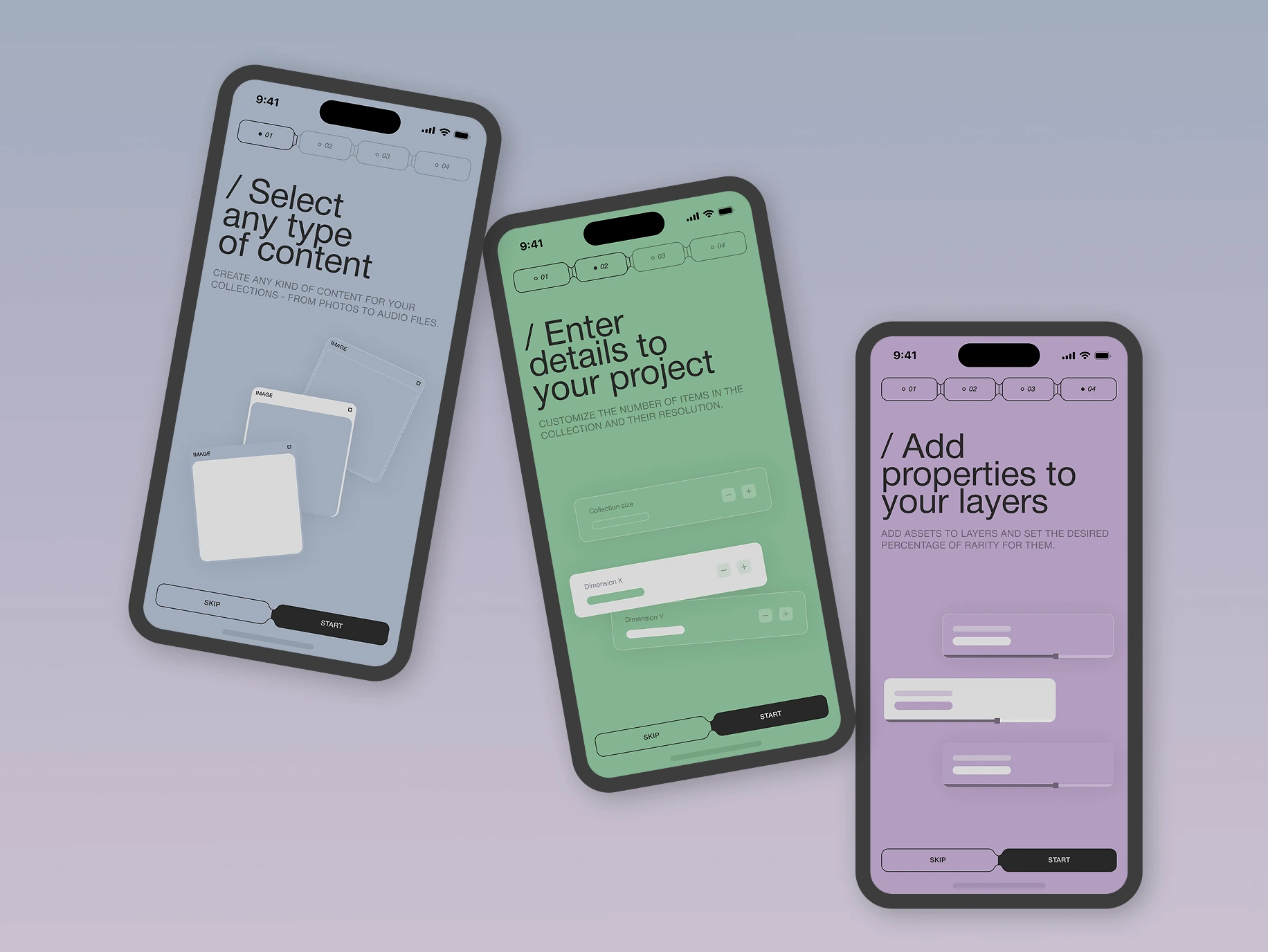 JoCreate &ndash; application for creating NFT collections - Website Development - Photo 15
