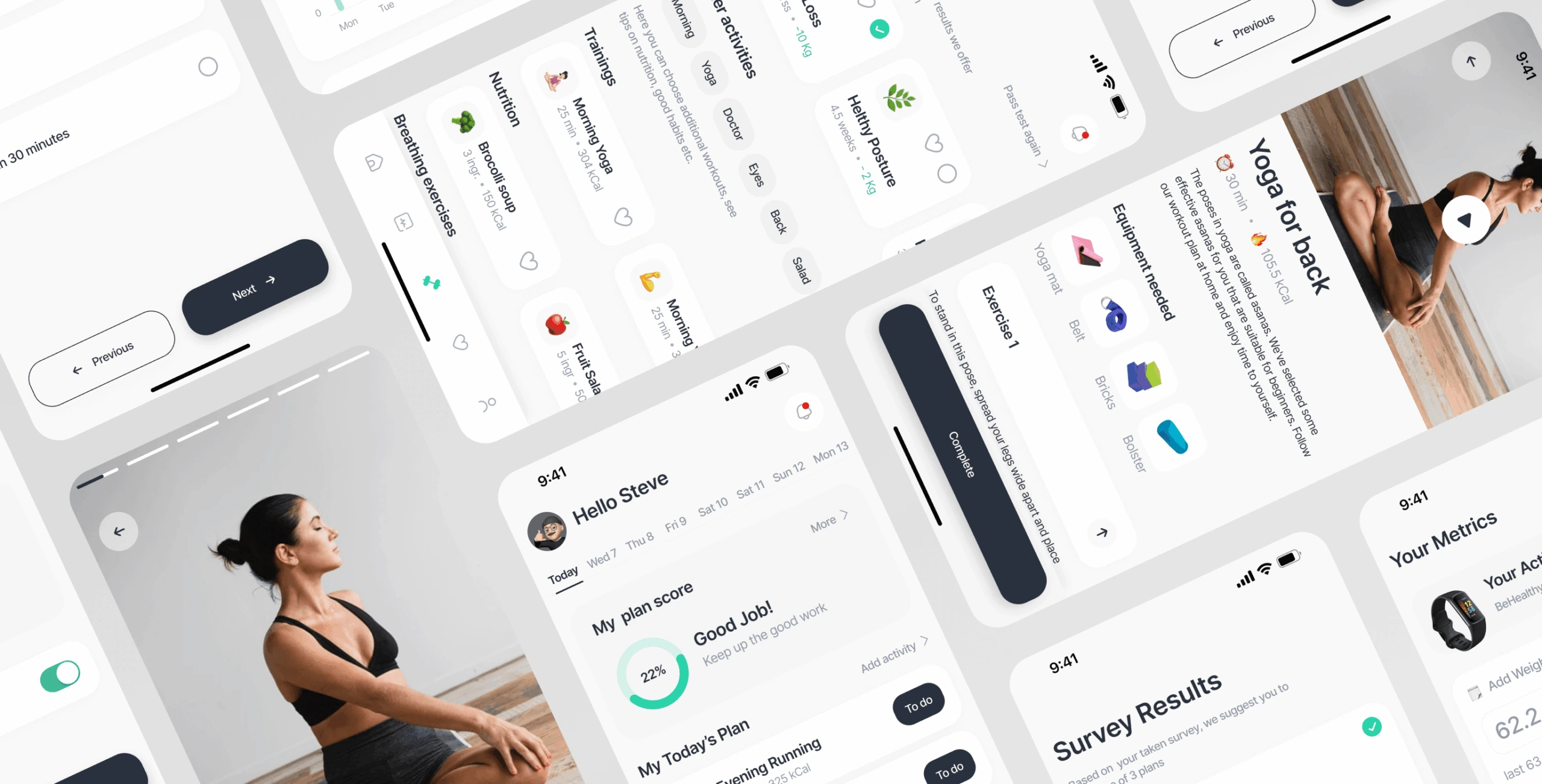 Healher &ndash; an app with personalized health plans - Website Development - Photo 10