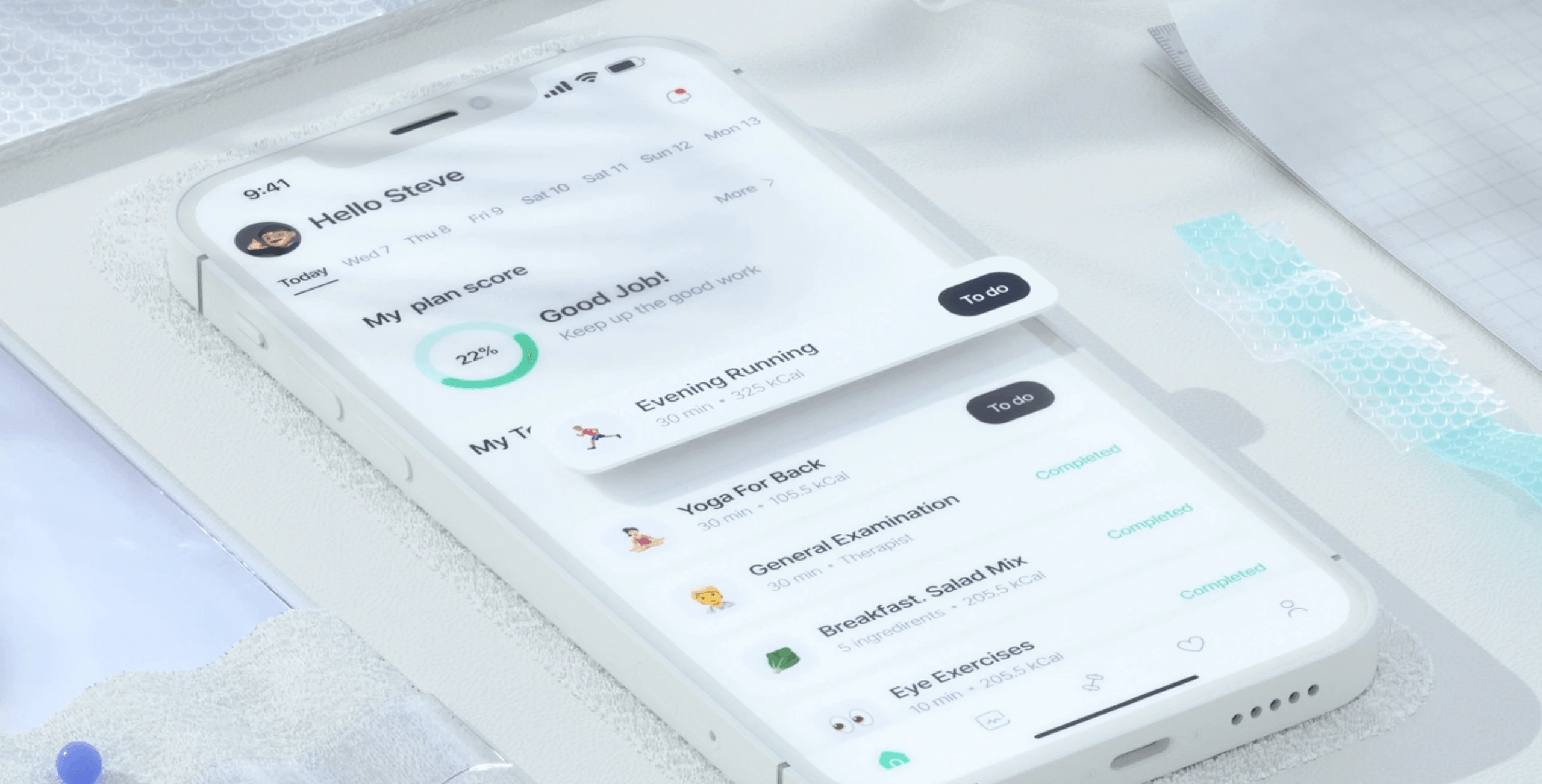 Healher &ndash; an app with personalized health plans - Website Development - Photo 1