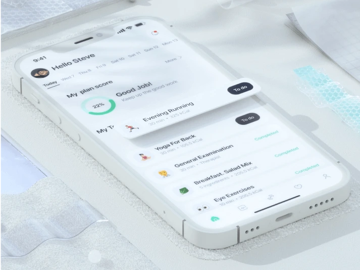 Healher &ndash; an app with personalized health plans - image cover