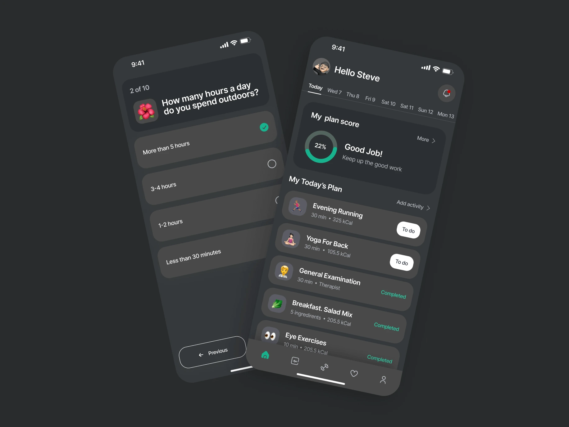 Healher &ndash; an app with personalized health plans - Website Development - Photo 15