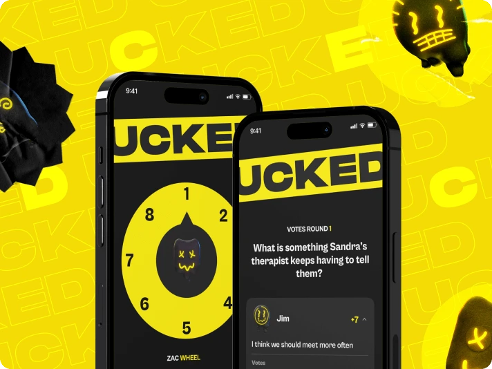 Ucked &ndash; branding for mobile application - image cover