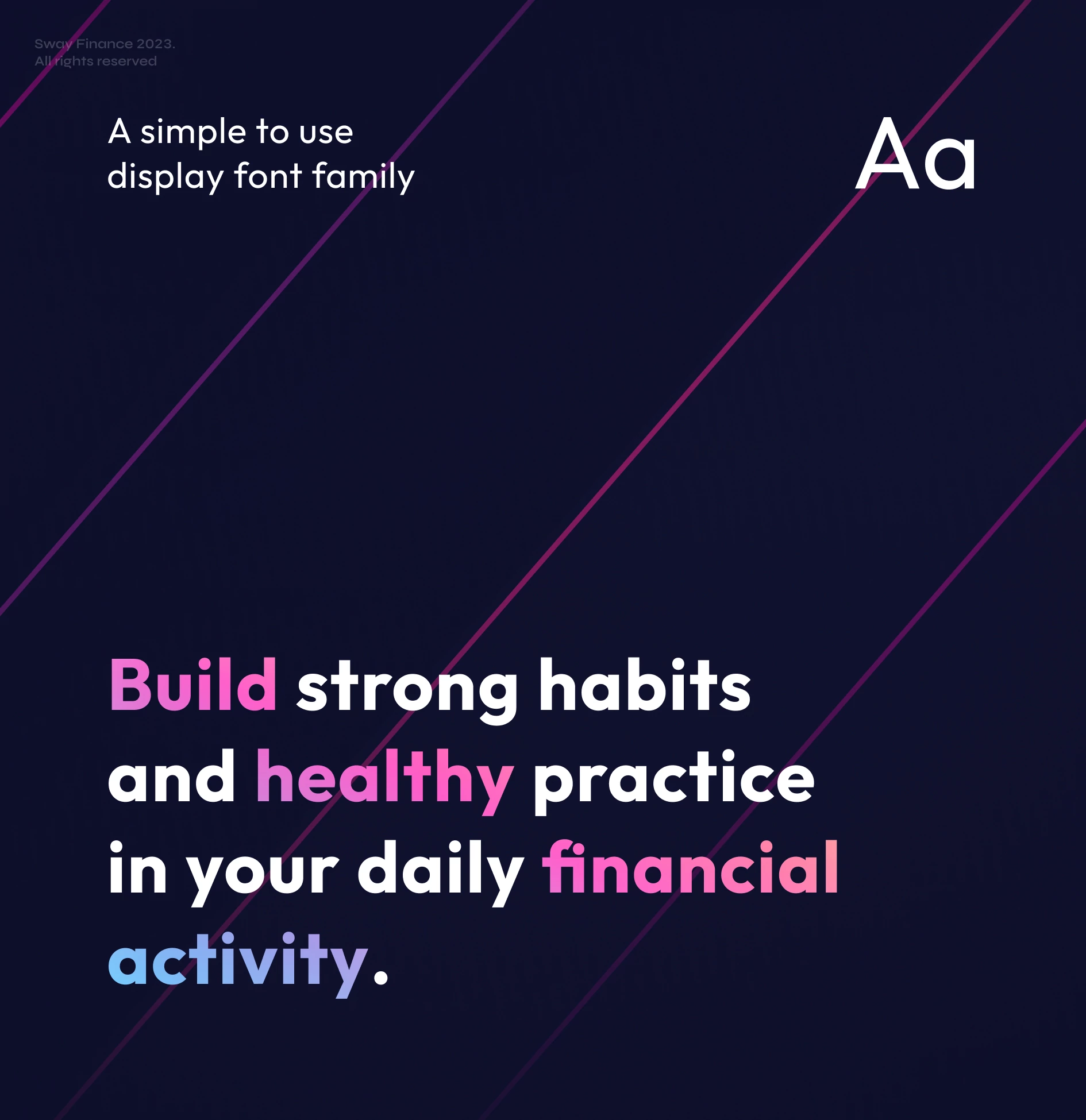 Sway Finance &ndash; branding for cash management application - Website Development - Photo 8