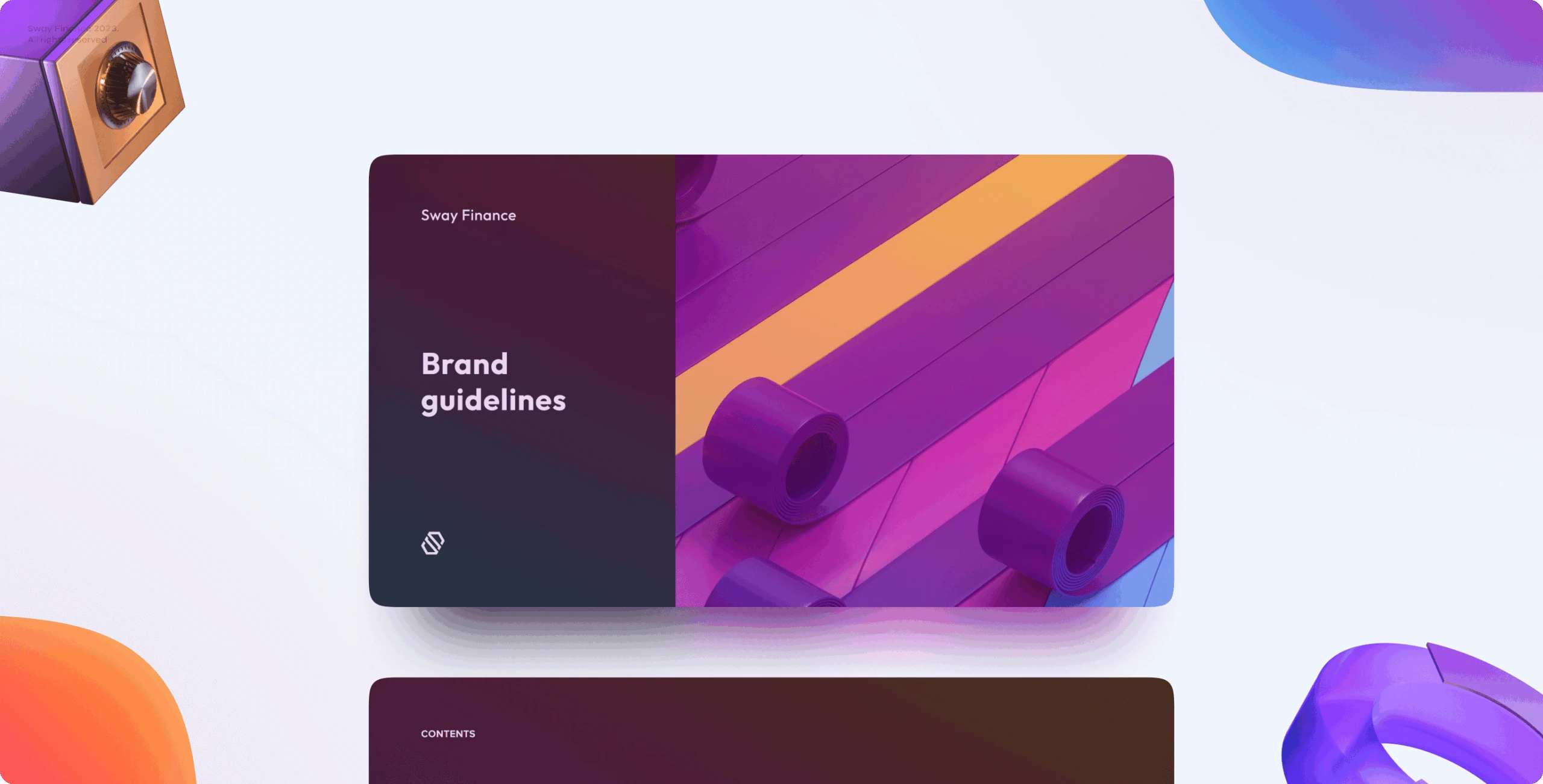 Sway Finance &ndash; branding for cash management application - Website Development - Photo 15