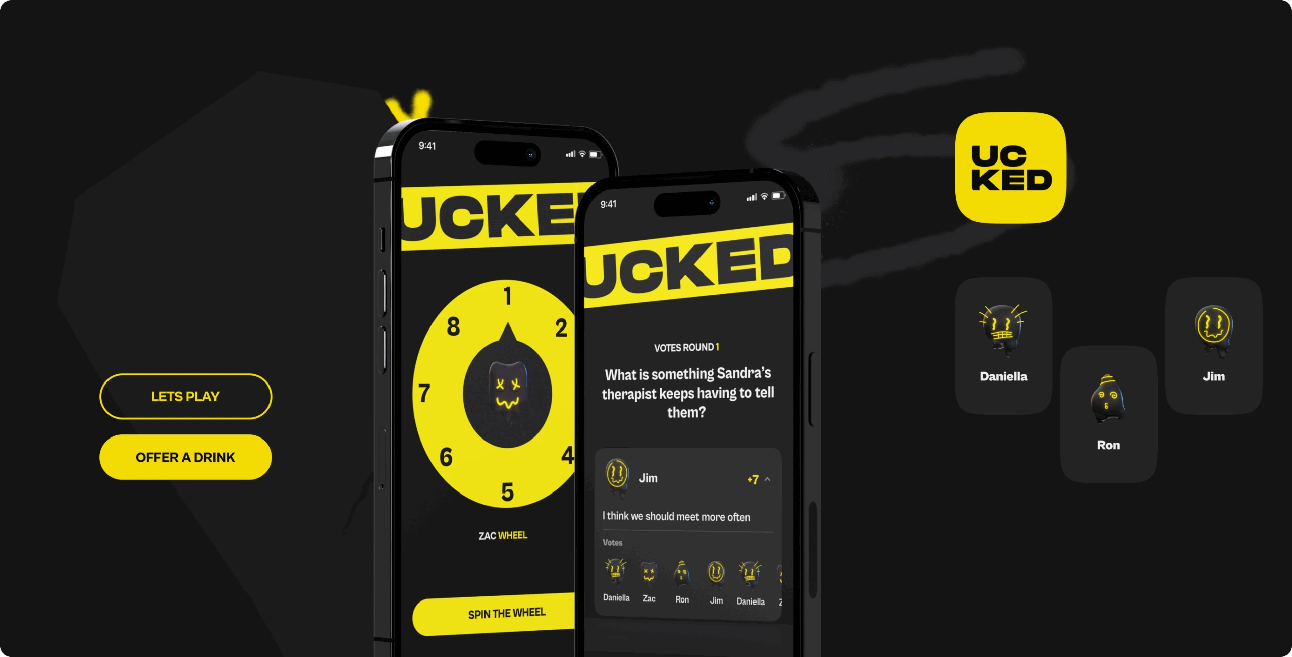 Ucked &ndash; branding for mobile application - Website Development - Photo 1