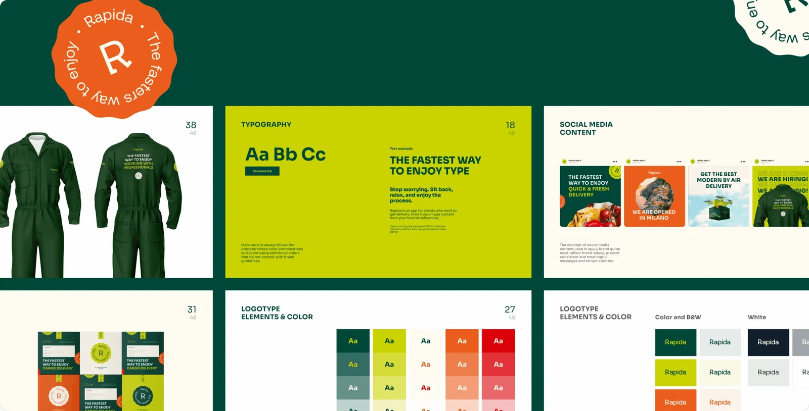 Rapida &ndash; branding for the delivery service - Website Development - Photo 23