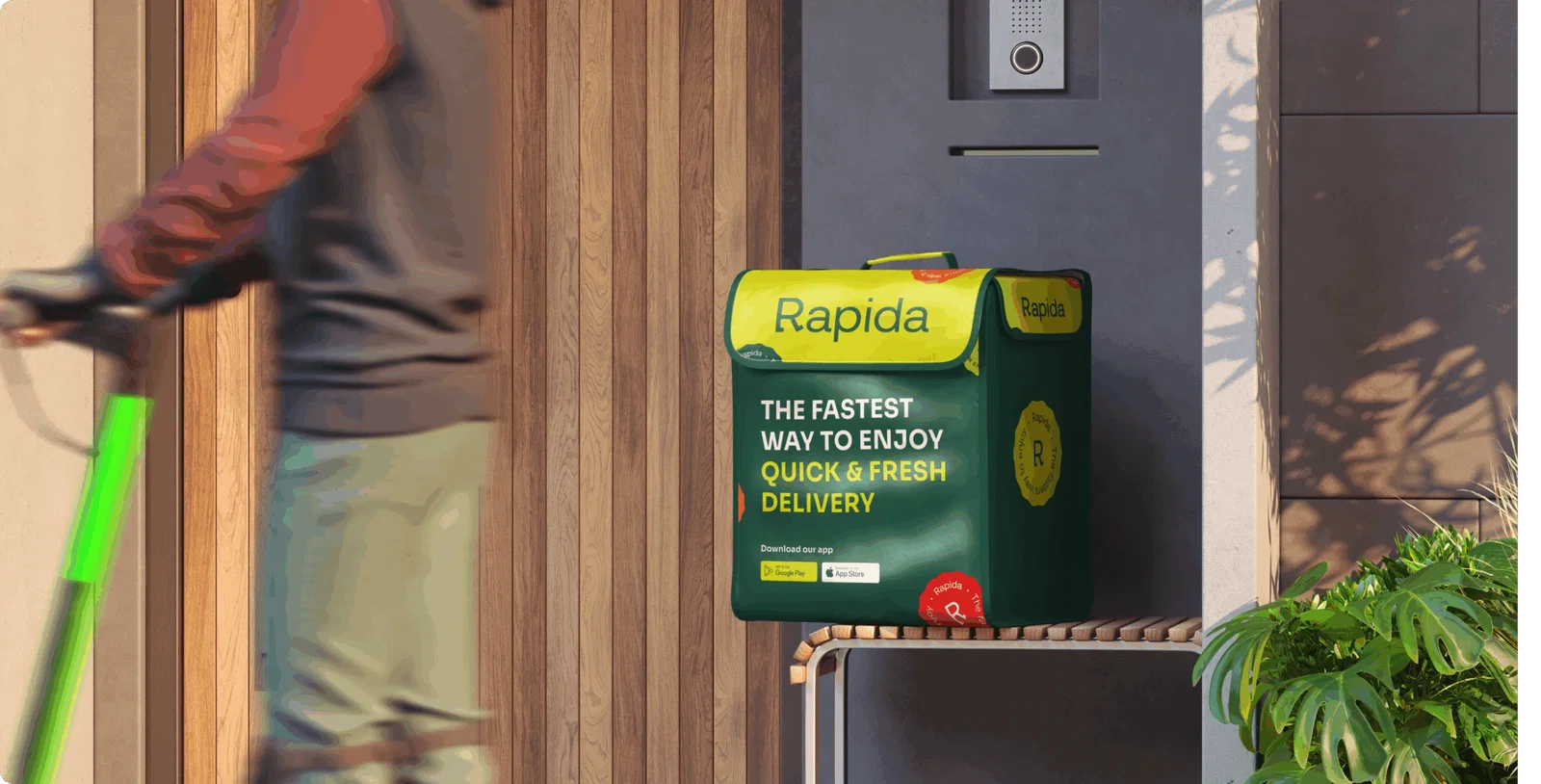 Rapida &ndash; branding for the delivery service - Website Development - Photo 1