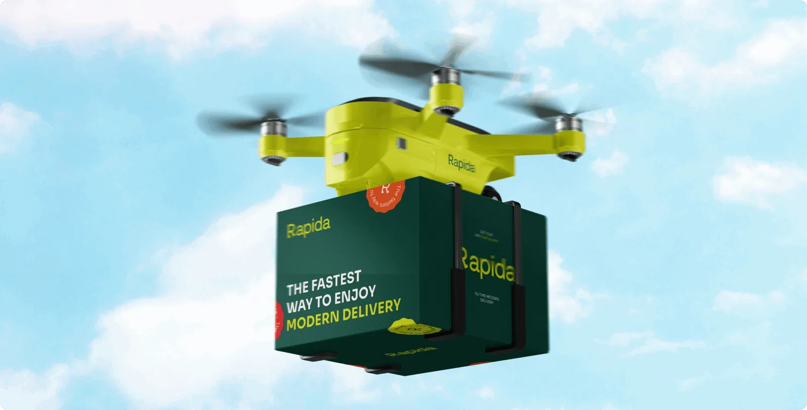 Rapida &ndash; branding for the delivery service - Website Development - Photo 10