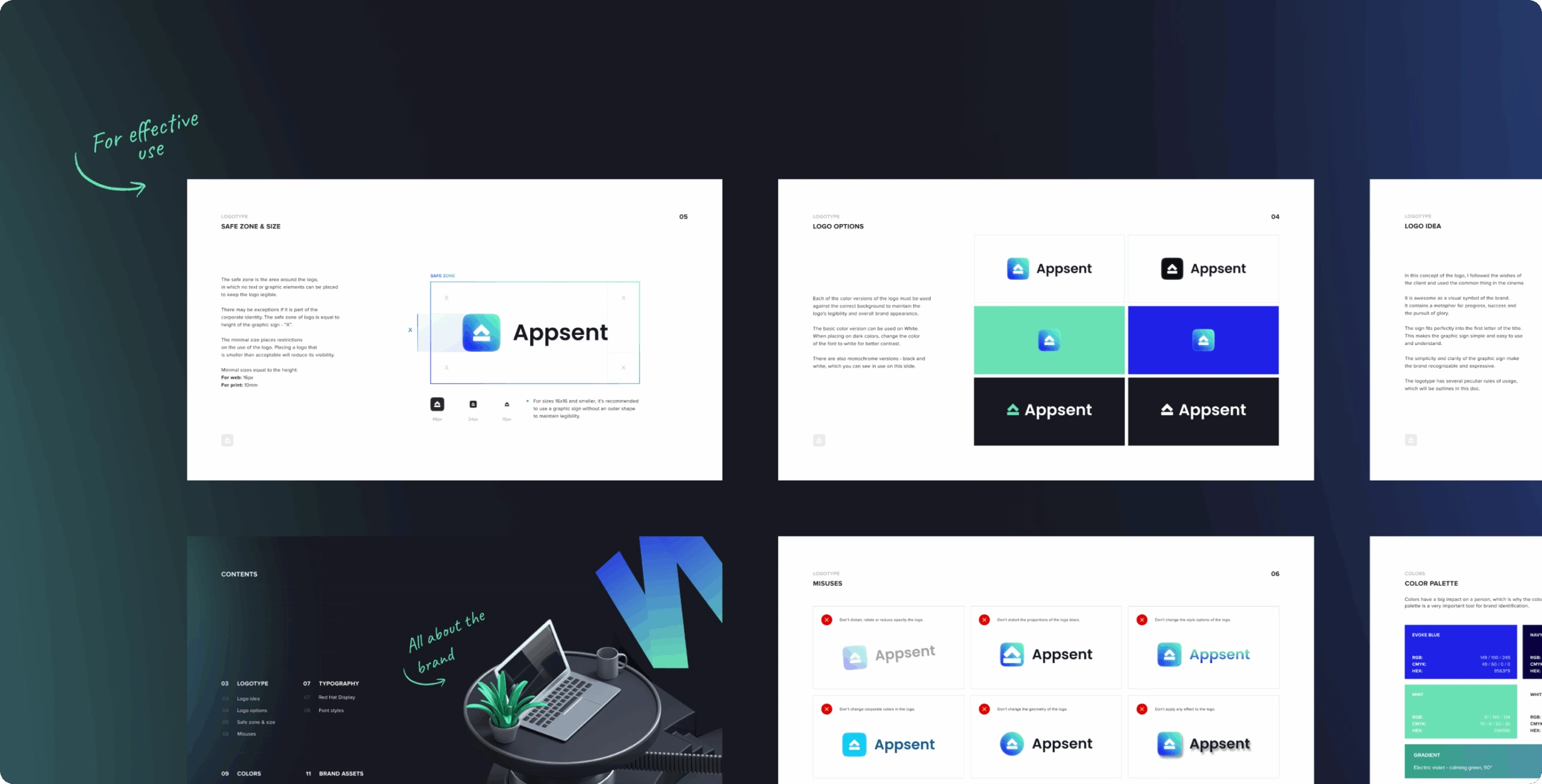 Appsent &ndash; branding for the application developers company - Website Development - Photo 17
