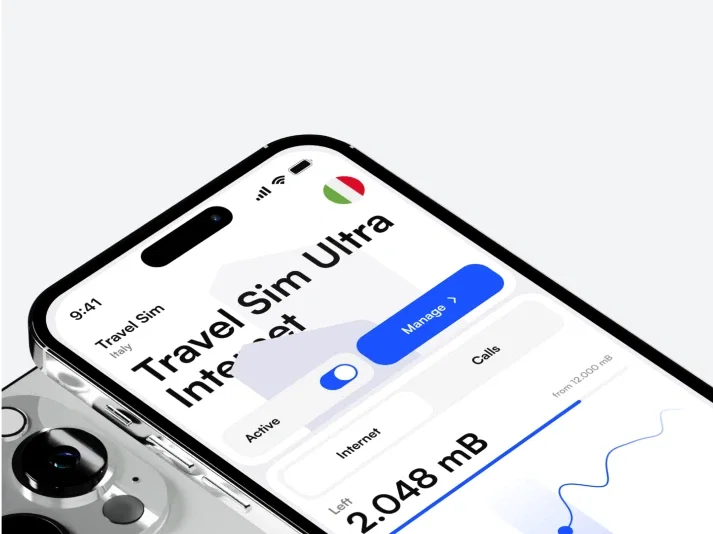 E-manager &ndash; mobile app for e-sim management - image cover