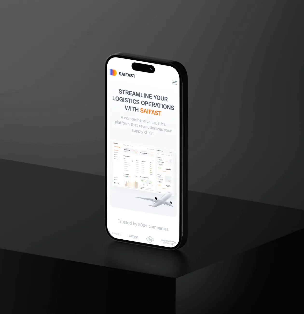 Saifast &ndash; promo website for logistics platform - Website Development - Photo 10