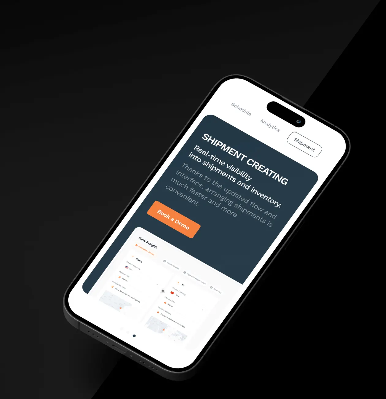 Saifast &ndash; promo website for logistics platform - Website Development - Photo 11