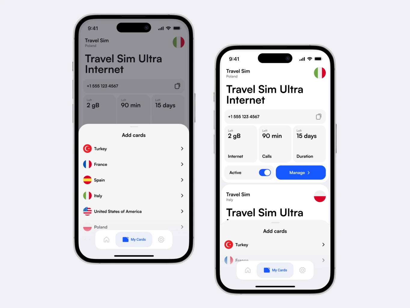 E-manager &ndash; mobile app for e-sim management - Website Development - Photo 4
