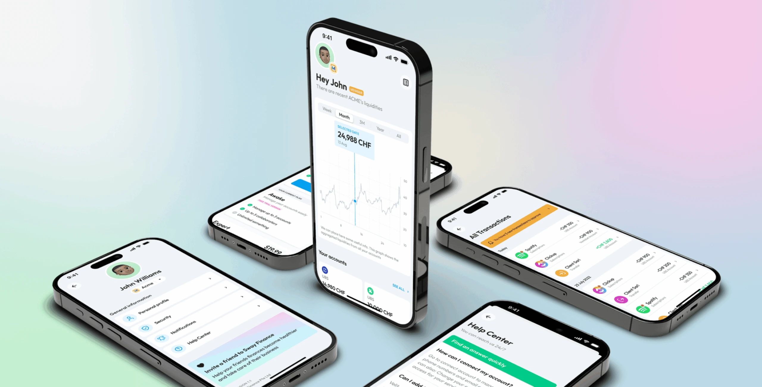 Sway Finance &ndash; cash management application - Website Development - Photo 9