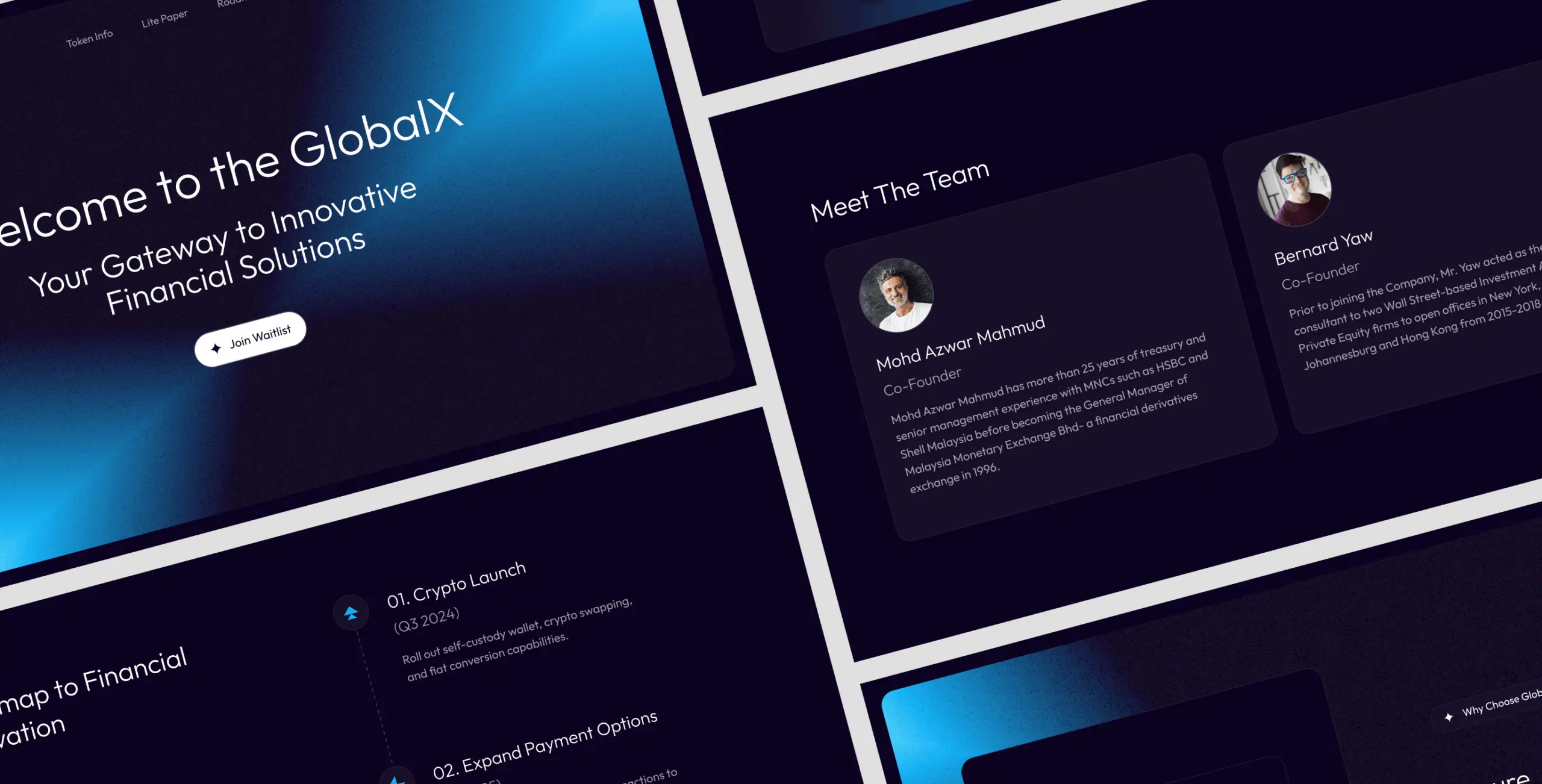 GlobalX &ndash; promo website for DEX - Website Development - Photo 7