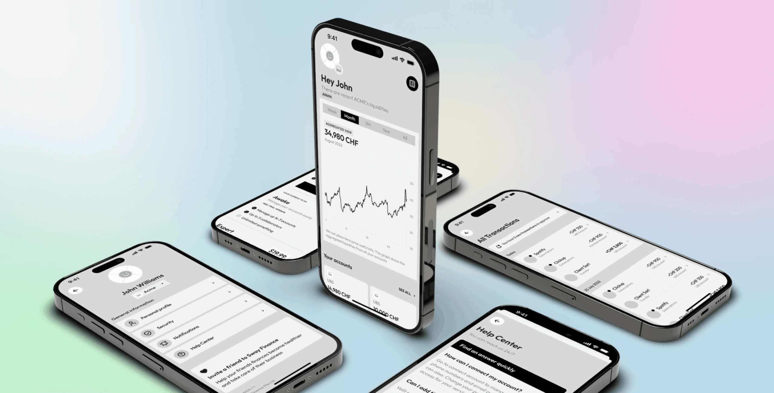 Sway Finance &ndash; cash management application - Website Development - Photo 8