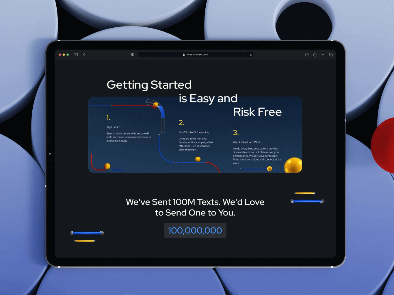 OneText &ndash; website redesign for SMS marketing tool - Website Development - Photo 6