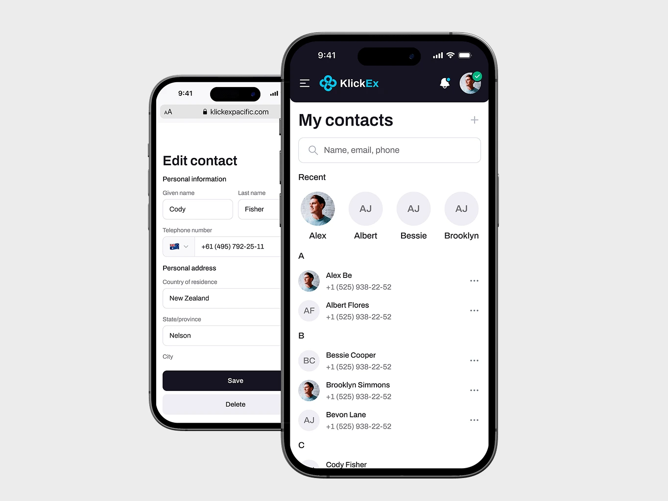 KlickEx &ndash; frictionless cross-<wbr>border payments for the Pacific Island communities - Website Development - Photo 5