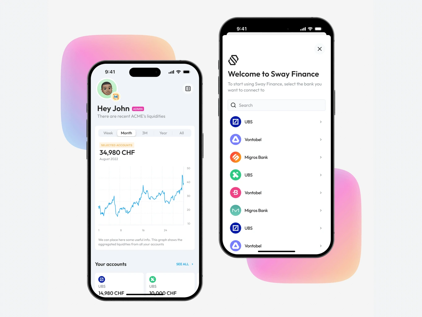 Sway Finance &ndash; cash management application - Website Development - Photo 2