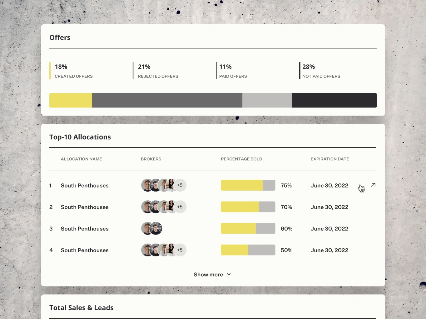AIRES &ndash; AI-powered CRM for real estate - Website Development - Photo 14