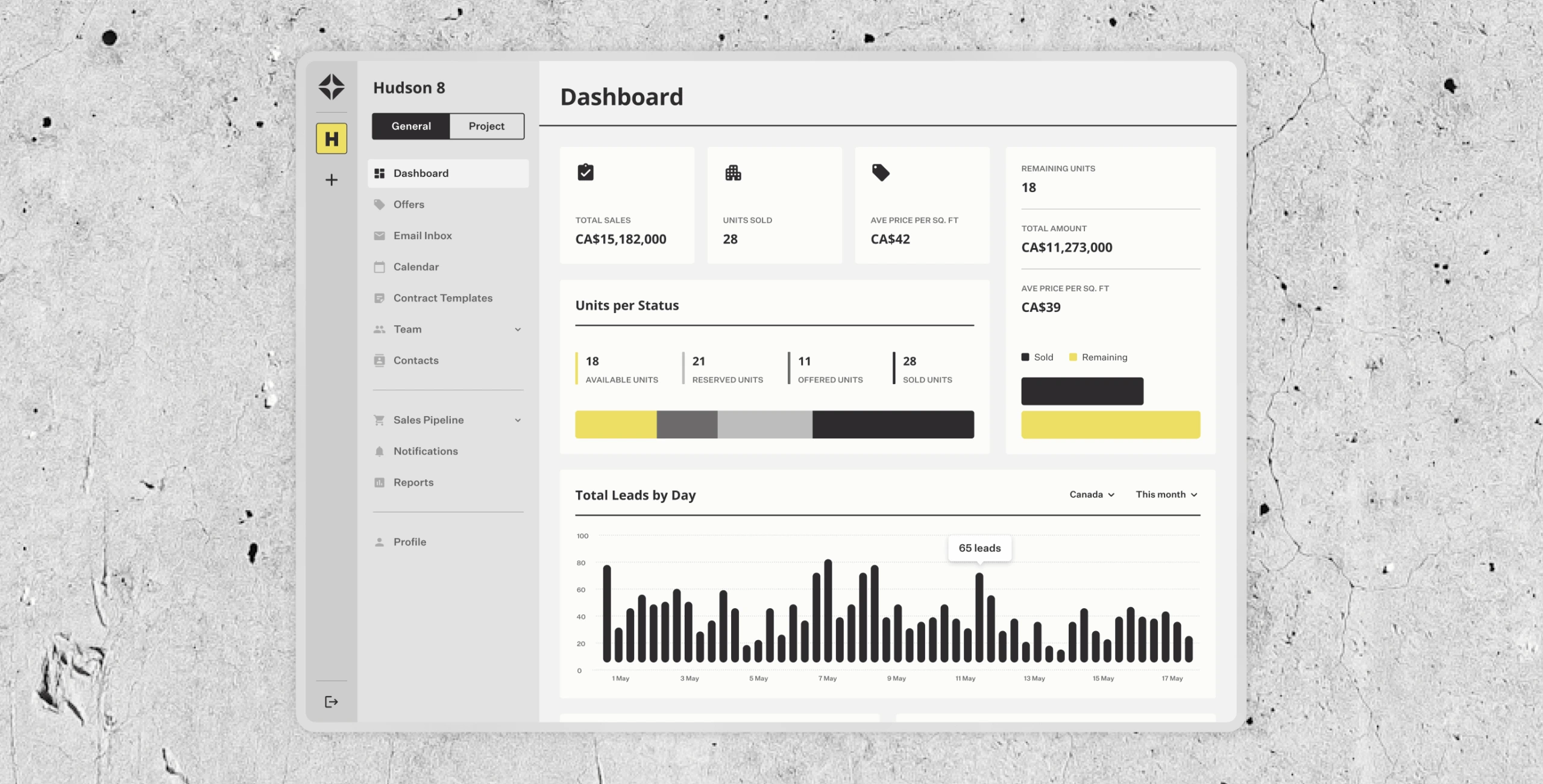 AIRES &ndash; AI-powered CRM for real estate - Website Development - Photo 1