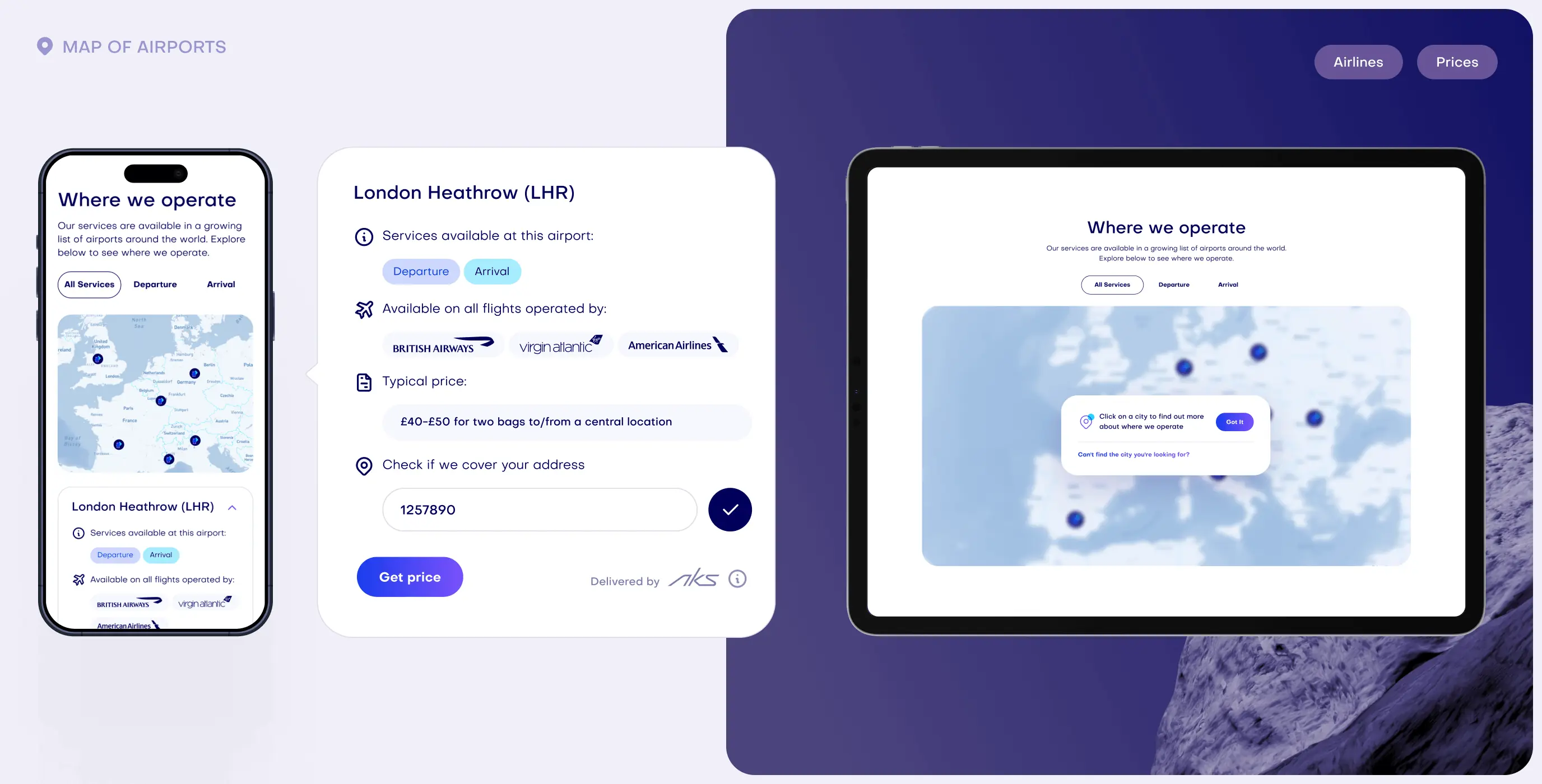 Airportr 2.0 &ndash; luggage carrying service website redesign - Website Development - Photo 10