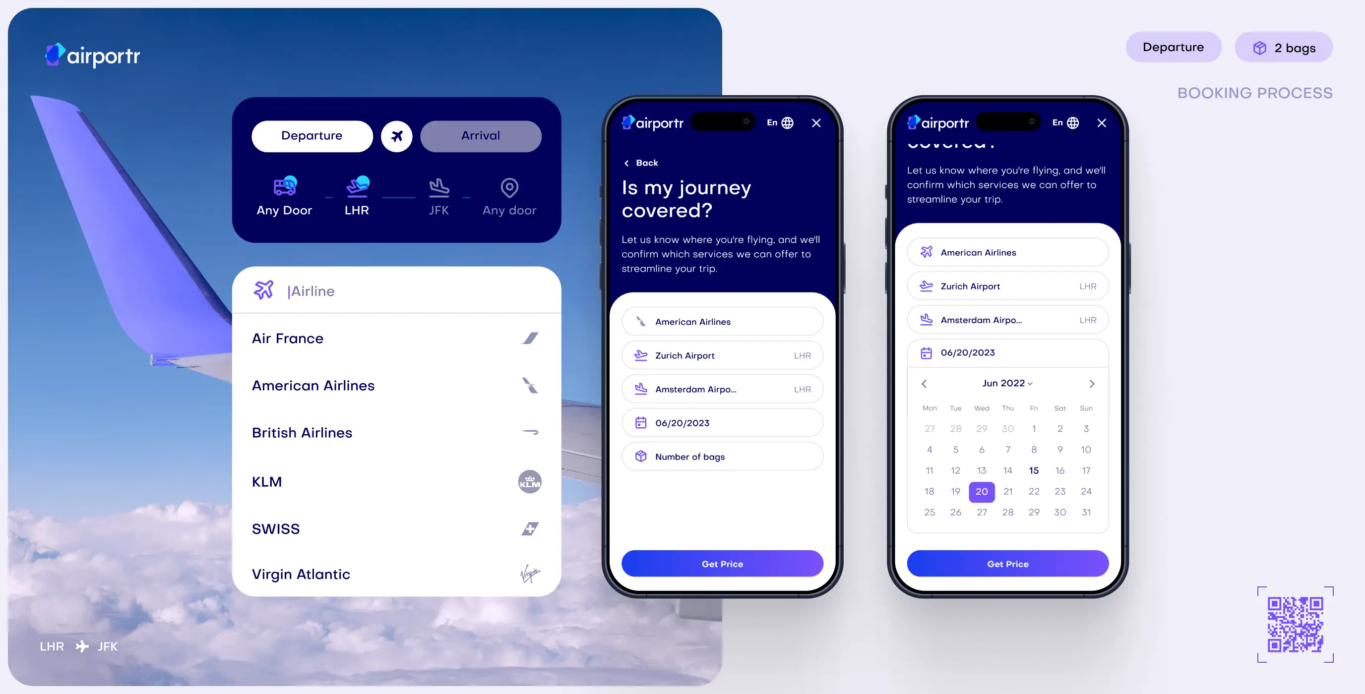 Airportr 2.0 &ndash; luggage carrying service website redesign - Website Development - Photo 13